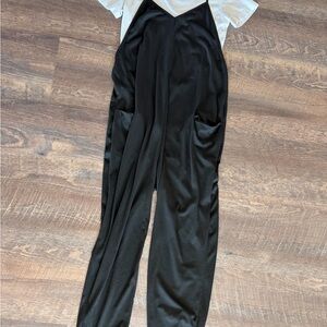 SHEIN Black and White Jumpsuit